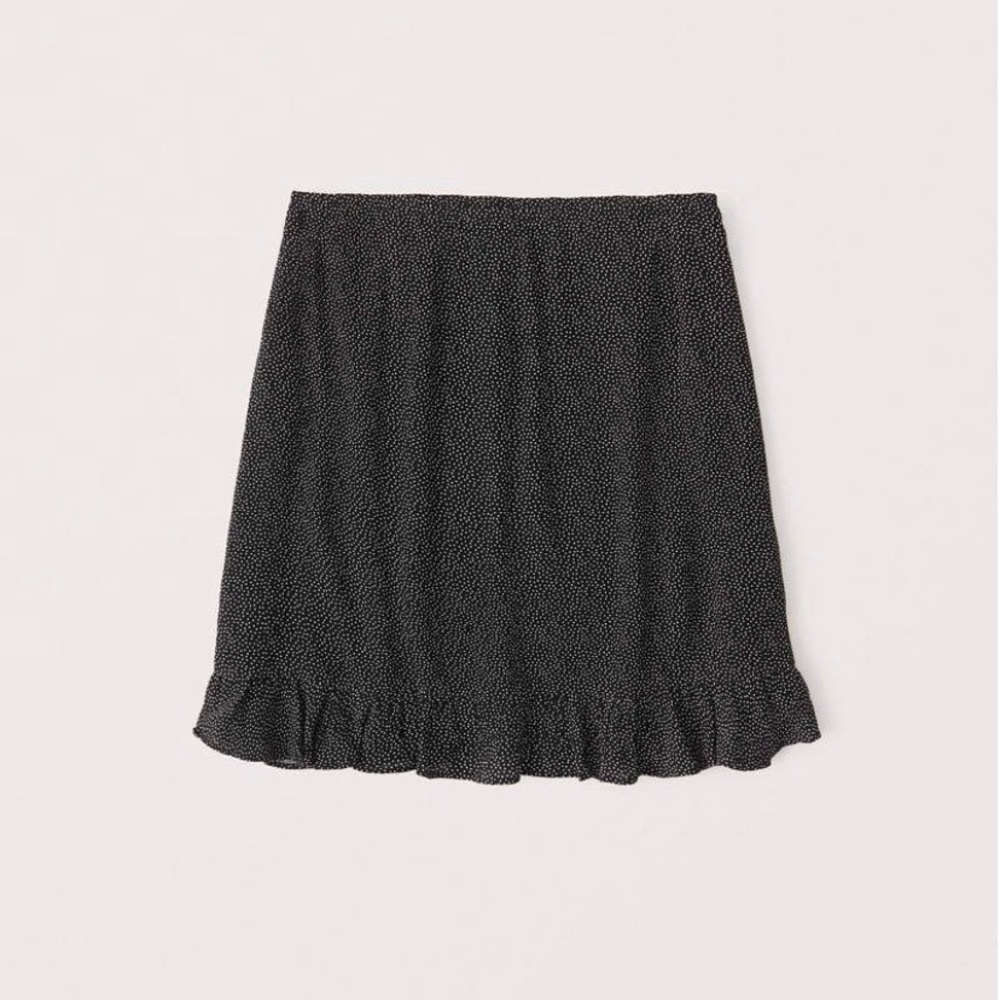 Abercrombie Ruffle Hem Skirt - Large